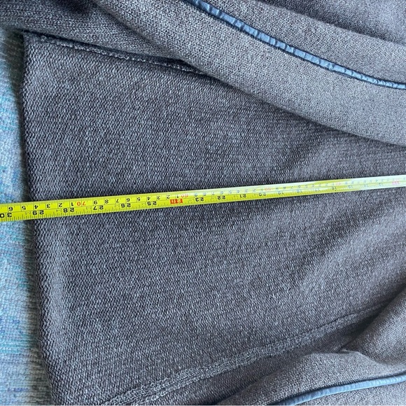 Vince. Brown wool blend leather trim car coat size extra small - Picture 7 of 7